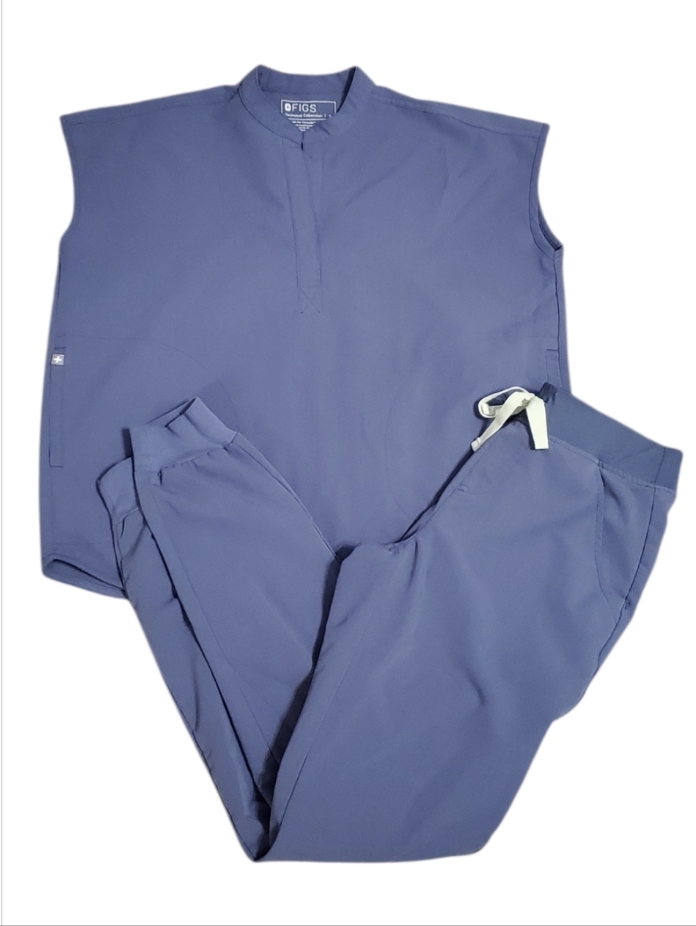Figs Rafaella Oversized Scrub Top & Zamora Jogger Uniform Pants Set S